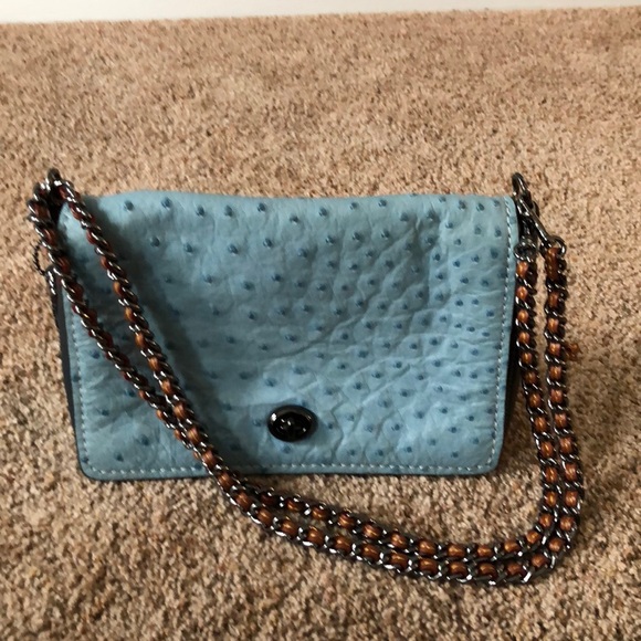 coach ostrich purse